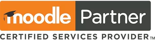 Moodle Partner logo